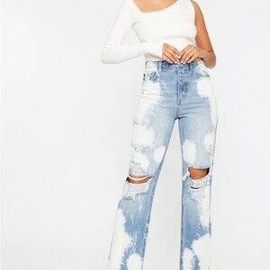 Moon High Rise 90's Boyfriend Jeans